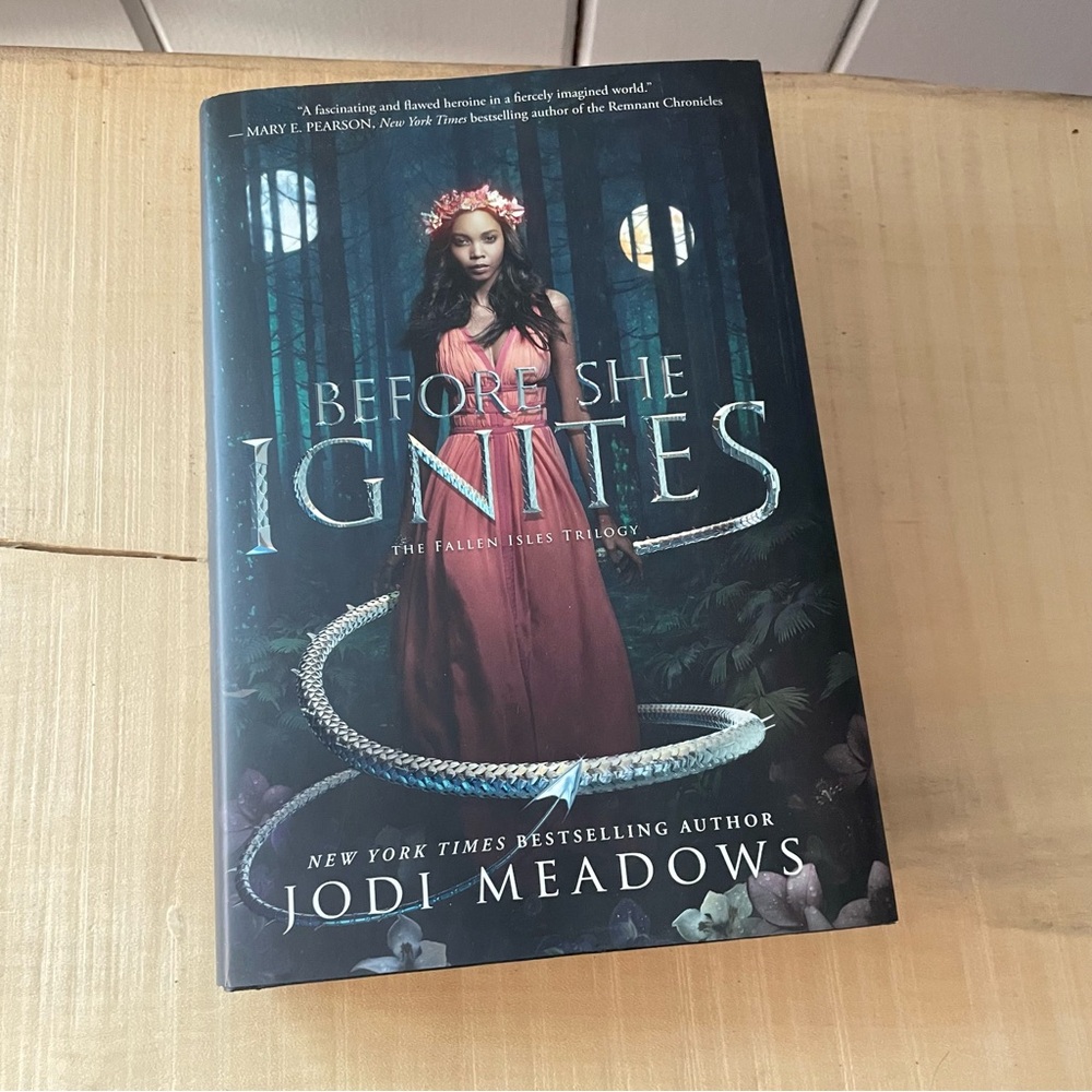 $10 SALE Before She Ignites Romantasy Hardcover Book Dragons Adventure Heroine